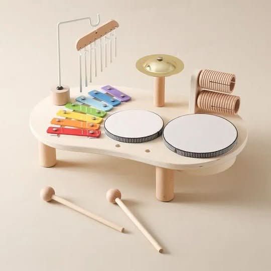 SET MELODINY – Juguete musical de madera para bebés creativos a partir de 12 meses