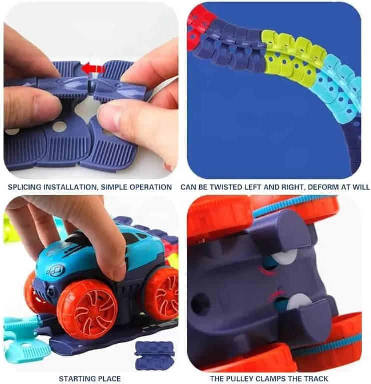 Pista de Carreras Anti Gravedad para Niños