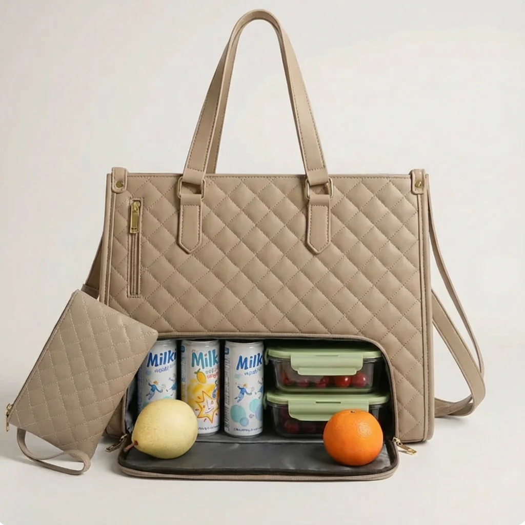 Bolsa de mano isotérmica de gran capacidad