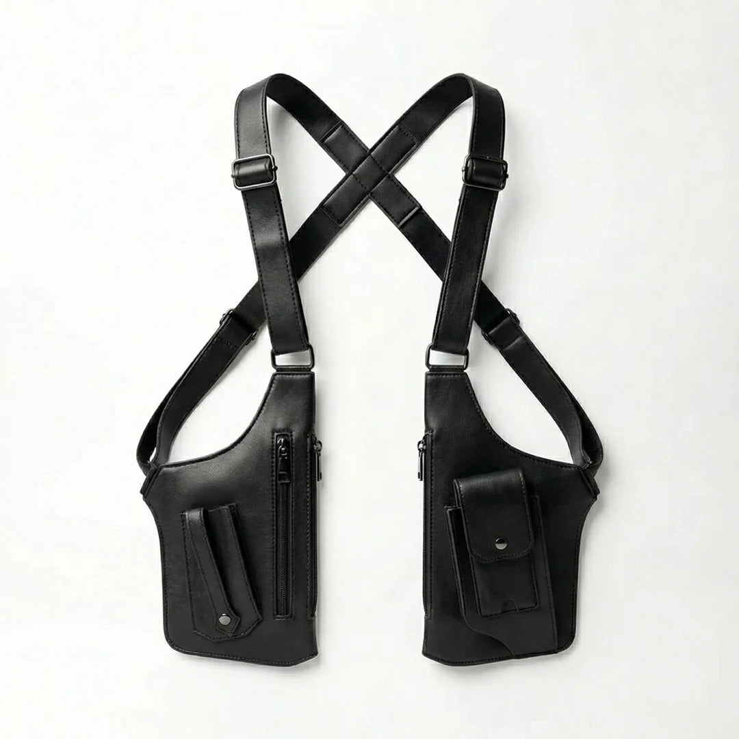 Bolsa de pecho discreta para hombre