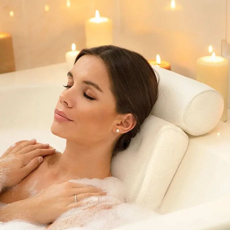 ERGORELAX Cojín de Baño – Ergonómico y Cómodo para una Experiencia de Baño Lujo