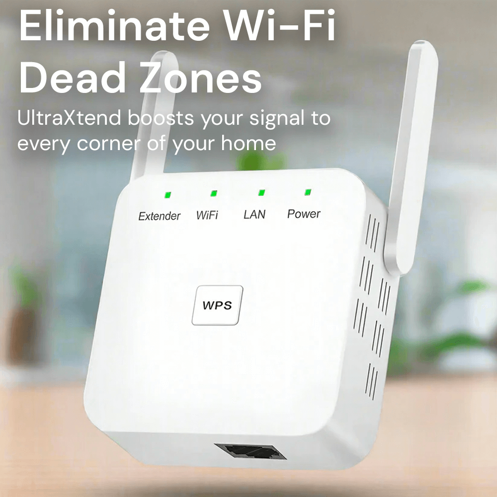 Lisslune | Acelerador de WiFi UltraXtend 5G UK – Mejor Extensor de WiFi de Doble Banda para Cobertura de Señal en Casa y Jardín