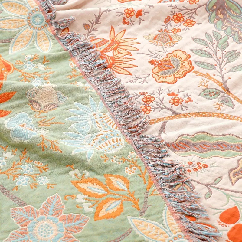 Alfombra Boho Floral para una cómoda y estilosa vida