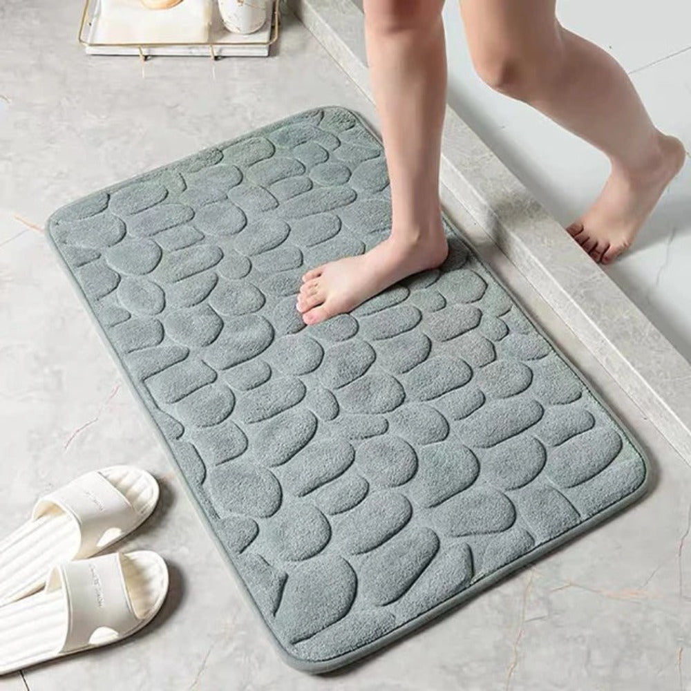 Casa Mat™️ - Alfombrilla Versátil con Relieve de Adoquines