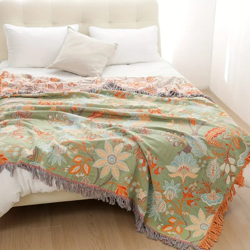 Alfombra Boho Floral para una cómoda y estilosa vida