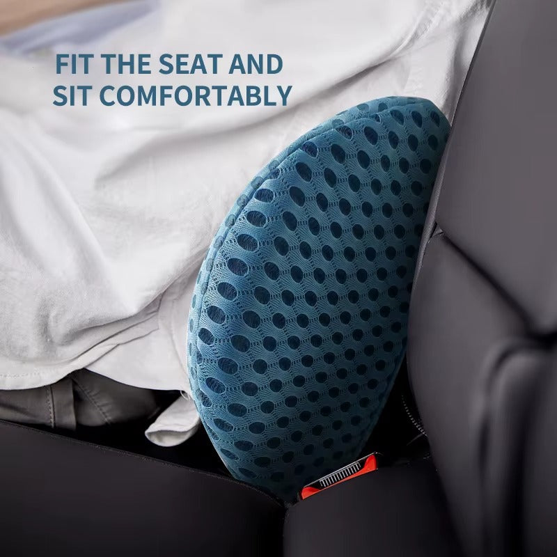 Cojín Ergonómico de Soporte Lumbar ComfortWave