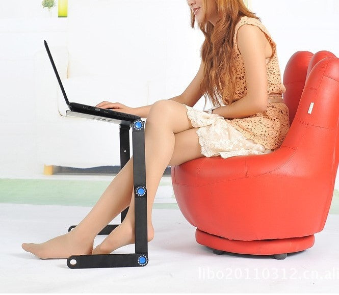Soporte de Laptop Ajustable con Función de Enfriamiento