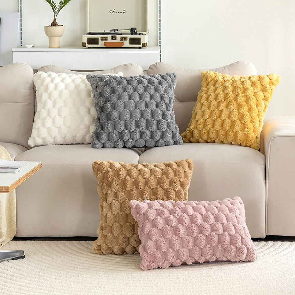 Funda de Cojín de Terciopelo para Sofá y Sillón 45 x 45 cm
