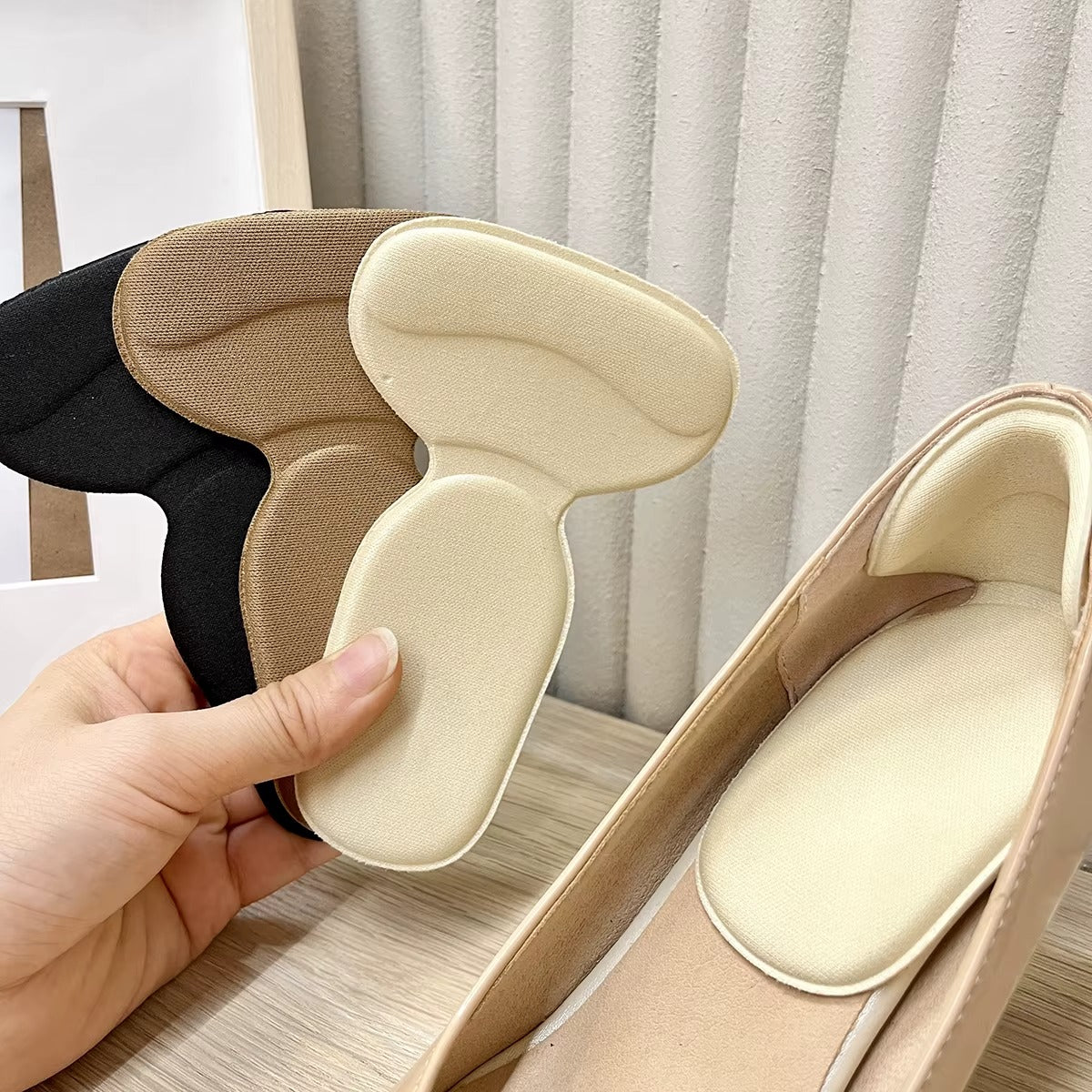 Inserts Acolchados HeelGuard para Alivio del Rozamiento de Zapatos