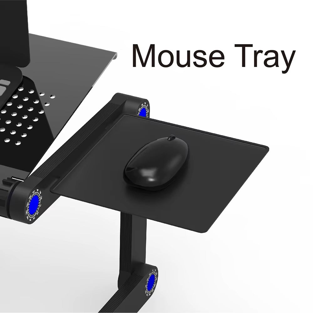 Soporte de Laptop Ajustable con Función de Enfriamiento