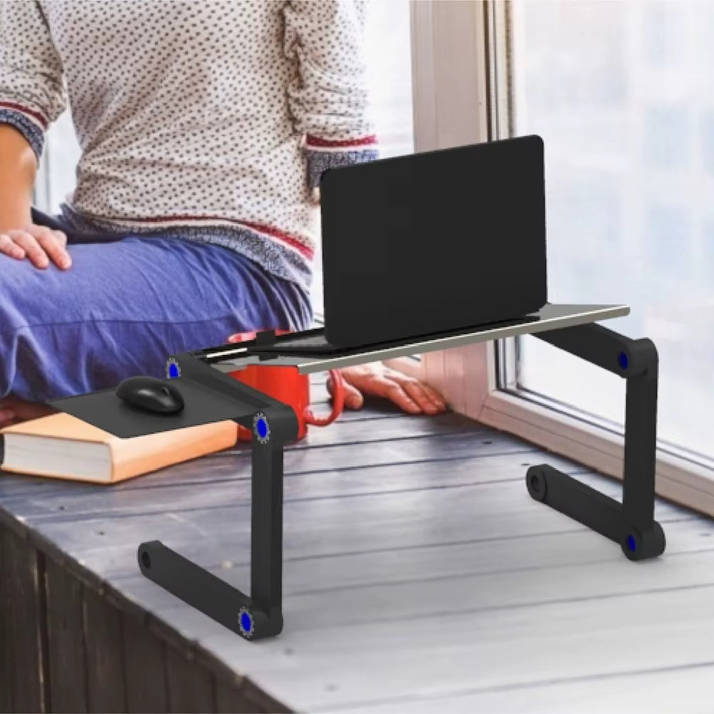 Soporte de Laptop Ajustable con Función de Enfriamiento