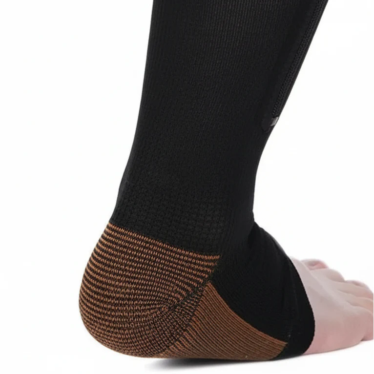 CIRCULARELIEF – Medias de compresión con cremallera para apoyo y alivio