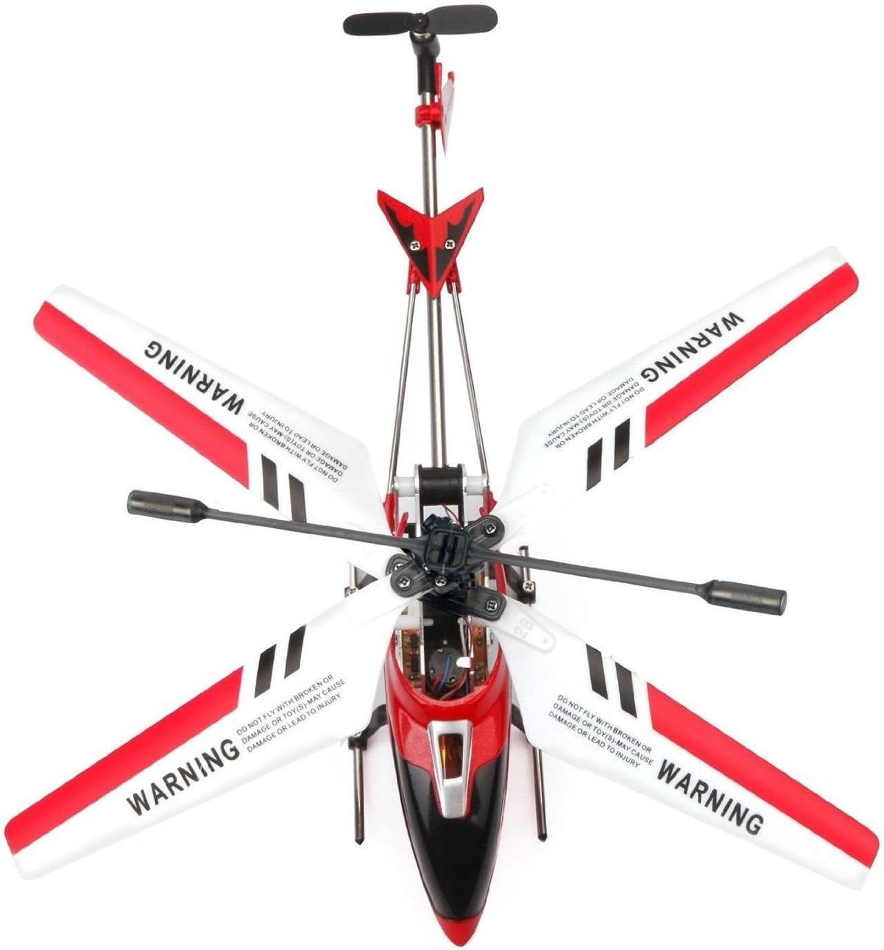 Helicóptero RC Mini Hercules Irrompible con Giroscopio - Rojo