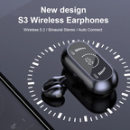 Auriculares Inalámbricos con Clip para la Oreja de Conducción Ósea