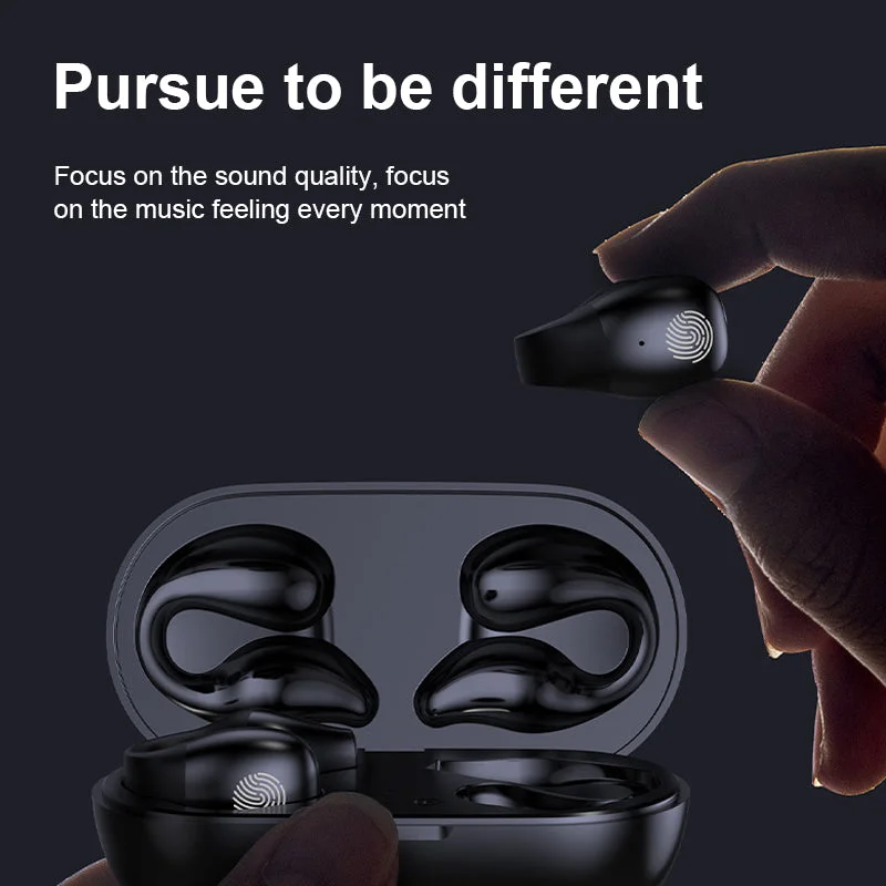 Auriculares Inalámbricos con Clip para la Oreja de Conducción Ósea