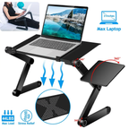 Lisslune | Soporte Ergonómico para Portátil 360° – Ajustable y Portátil FlexStand