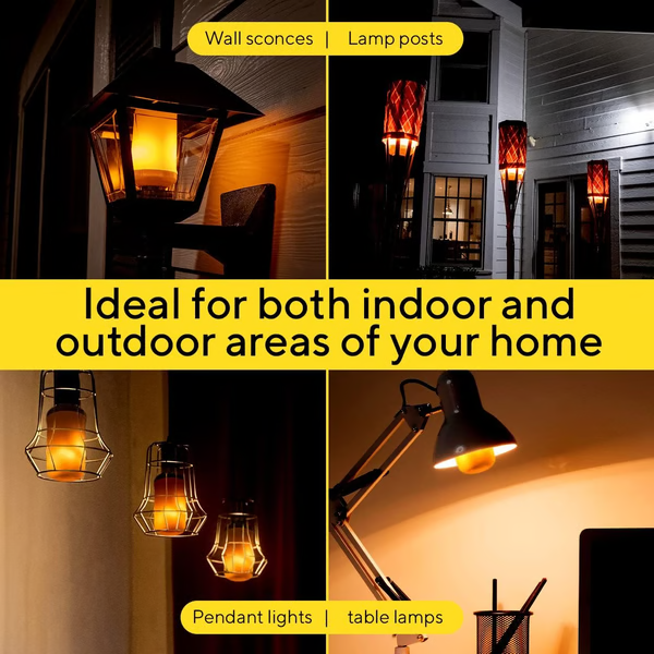 Bombilla LED con Efecto Llama
