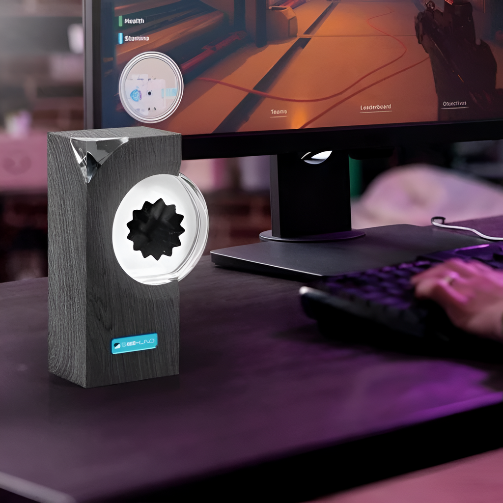 Visualizador de Sonido de Ferrofluido Interactivo para Entusiastas del Audio
