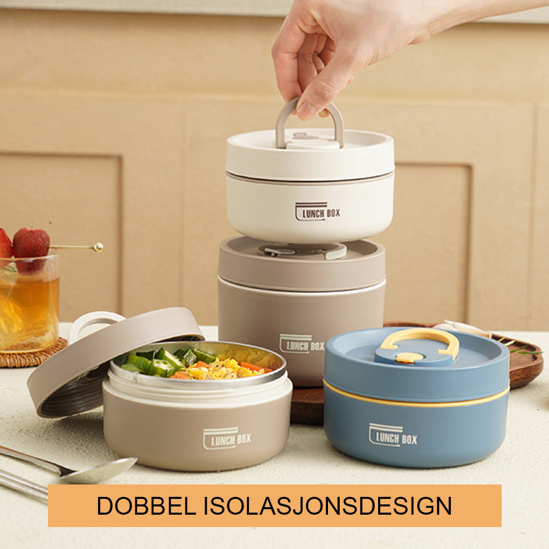Caja de Comida Aislada con Sellado al Vacío - Acero Inoxidable