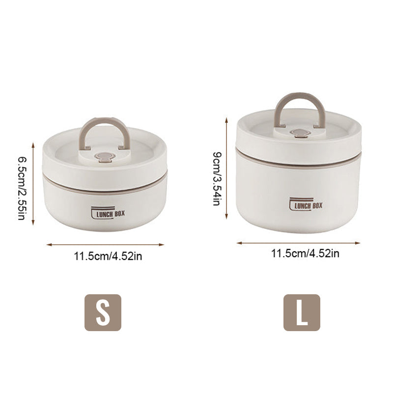 Caja de Comida Aislada con Sellado al Vacío - Acero Inoxidable