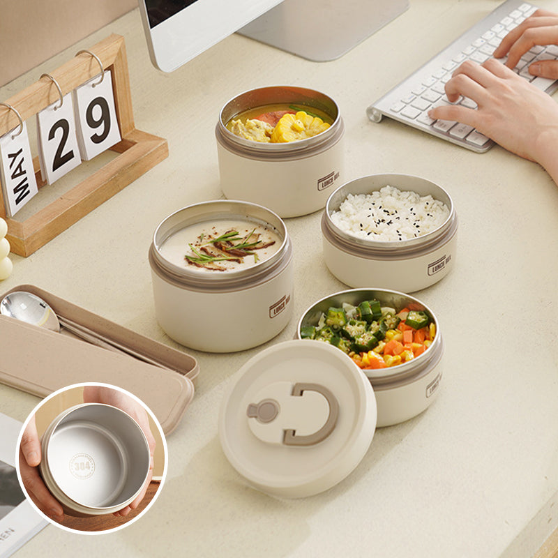Caja de Comida Aislada con Sellado al Vacío - Acero Inoxidable