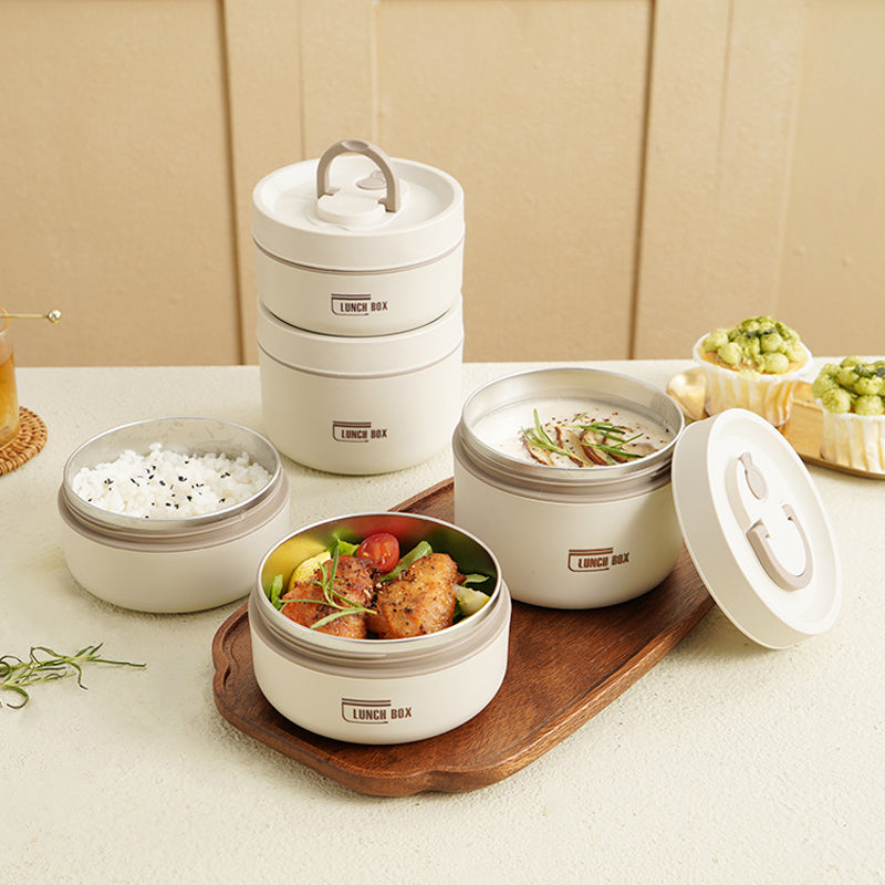 Caja de Comida Aislada con Sellado al Vacío - Acero Inoxidable