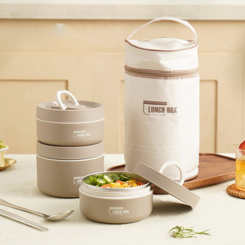 Caja de Comida Aislada con Sellado al Vacío - Acero Inoxidable