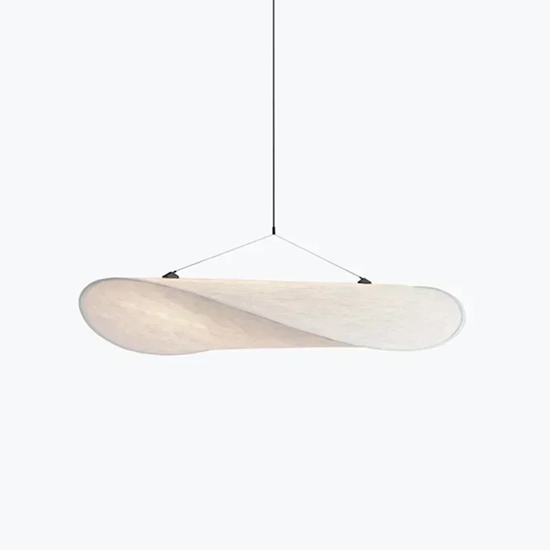Chandelier Hecho a Mano de Seda Japonesa con Diseño Elegante