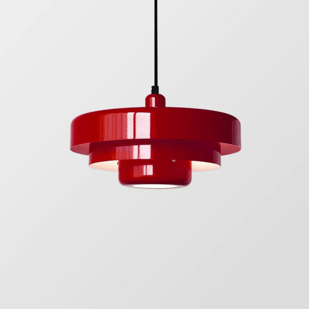 TRILORA – Elegante lámpara colgante de tres niveles en colores macaron
