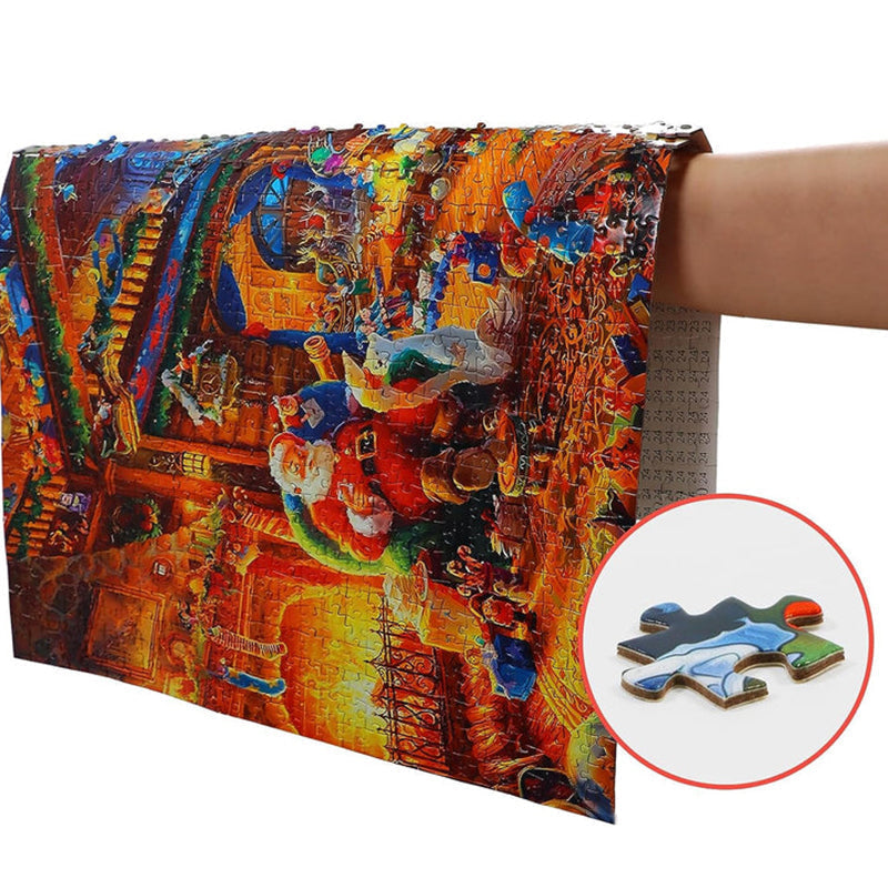 Calendario de Adviento de Puzzles Navideños - 24 Días de Cuenta Regresiva