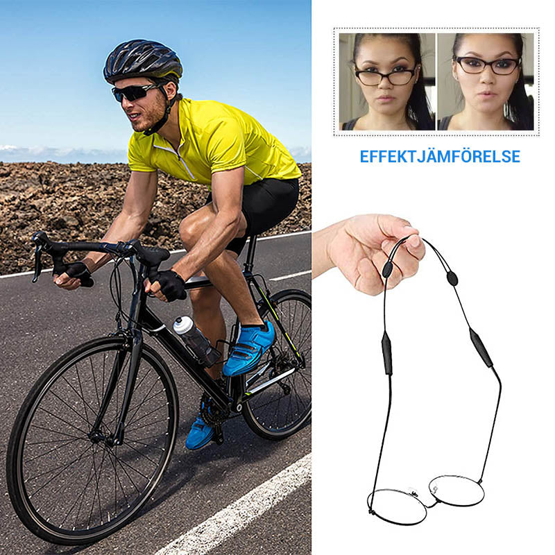 Cuerda Antideslizante Ajustable para Gafas Unisex de Silicona