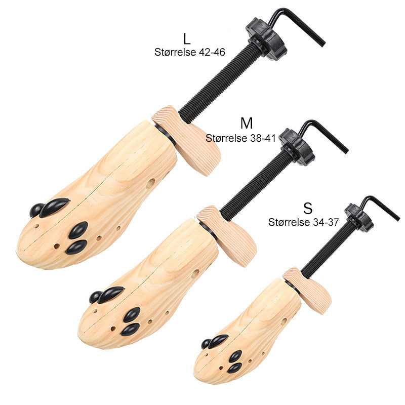 Expansor de Zapatos de Madera - Ajustable y Duradero para un Ajuste Perfecto