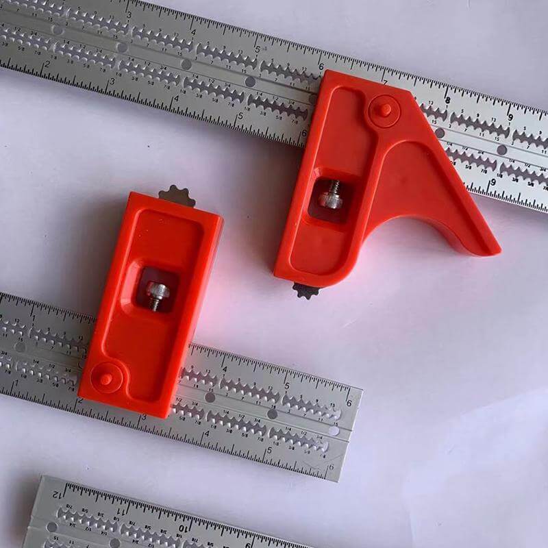 Regla Ajustable para Trabajos en Madera con Marcado de Precisión