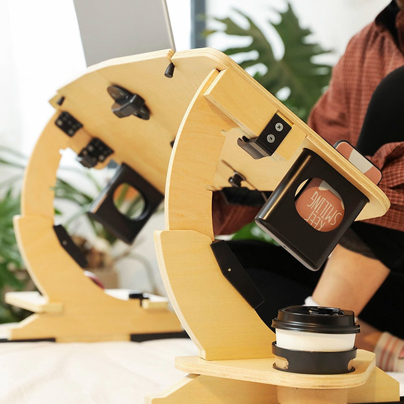 Mesa para Laptop Ajustable para una Ergonomía Óptima – Posición de Trabajo Cómoda