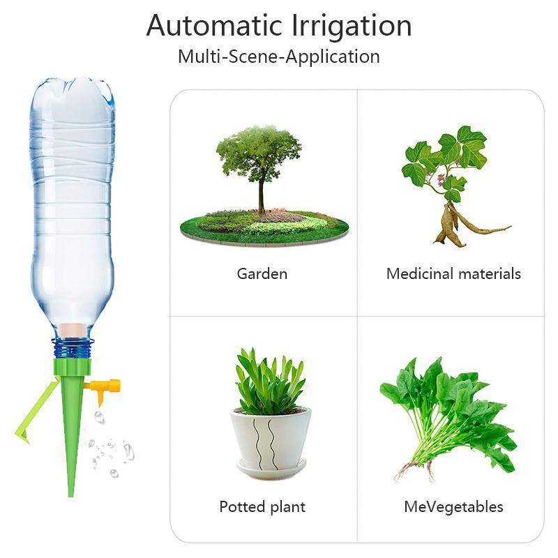 Sistema de Autorriego para Botellas de PET, Ajustable