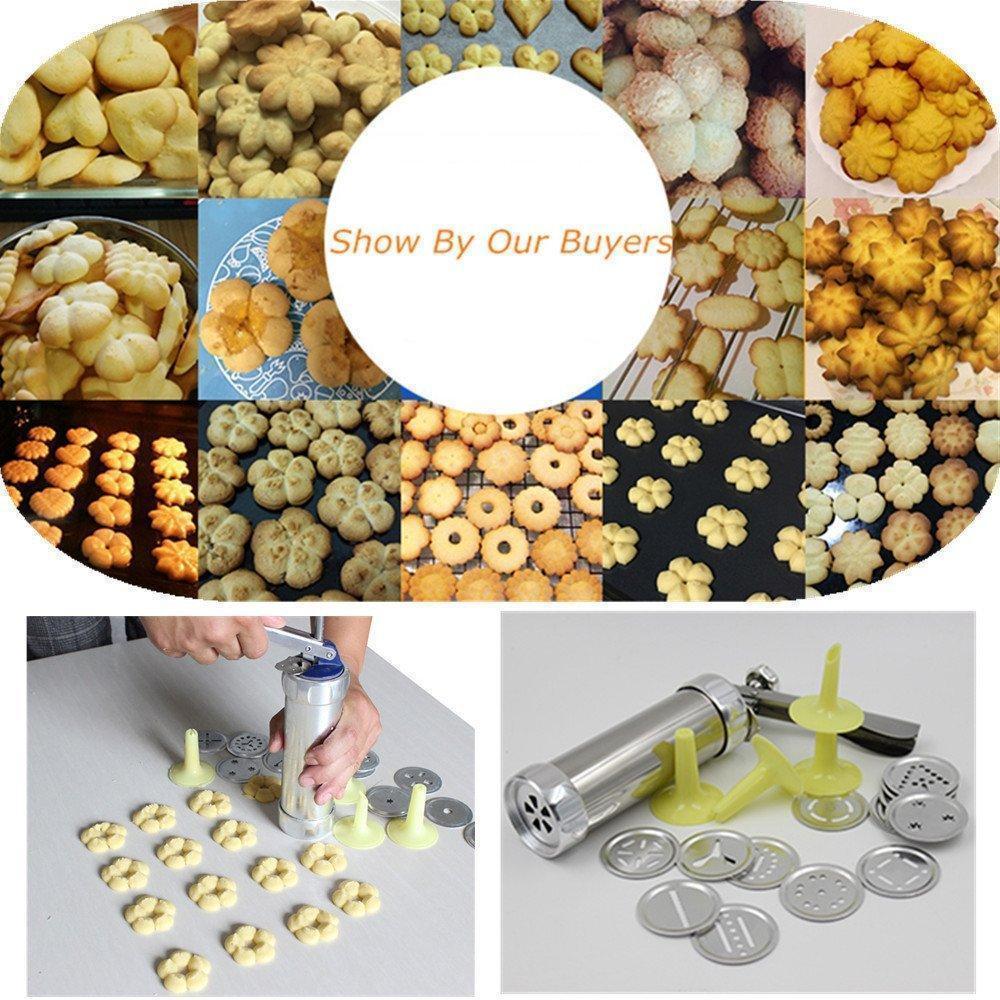 Prensa de galletas multifuncional de acero inoxidable para resultados perfectos