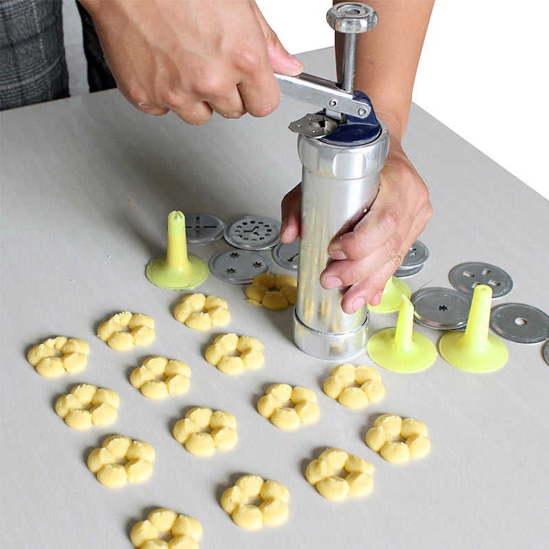 Prensa de galletas multifuncional de acero inoxidable para resultados perfectos
