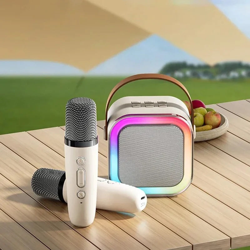 Karaoke para Niños: Máquina Inalámbrica con Micrófonos