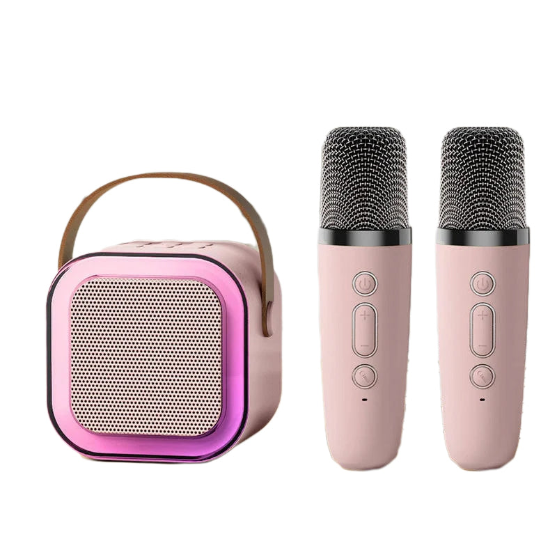 Karaoke para Niños: Máquina Inalámbrica con Micrófonos