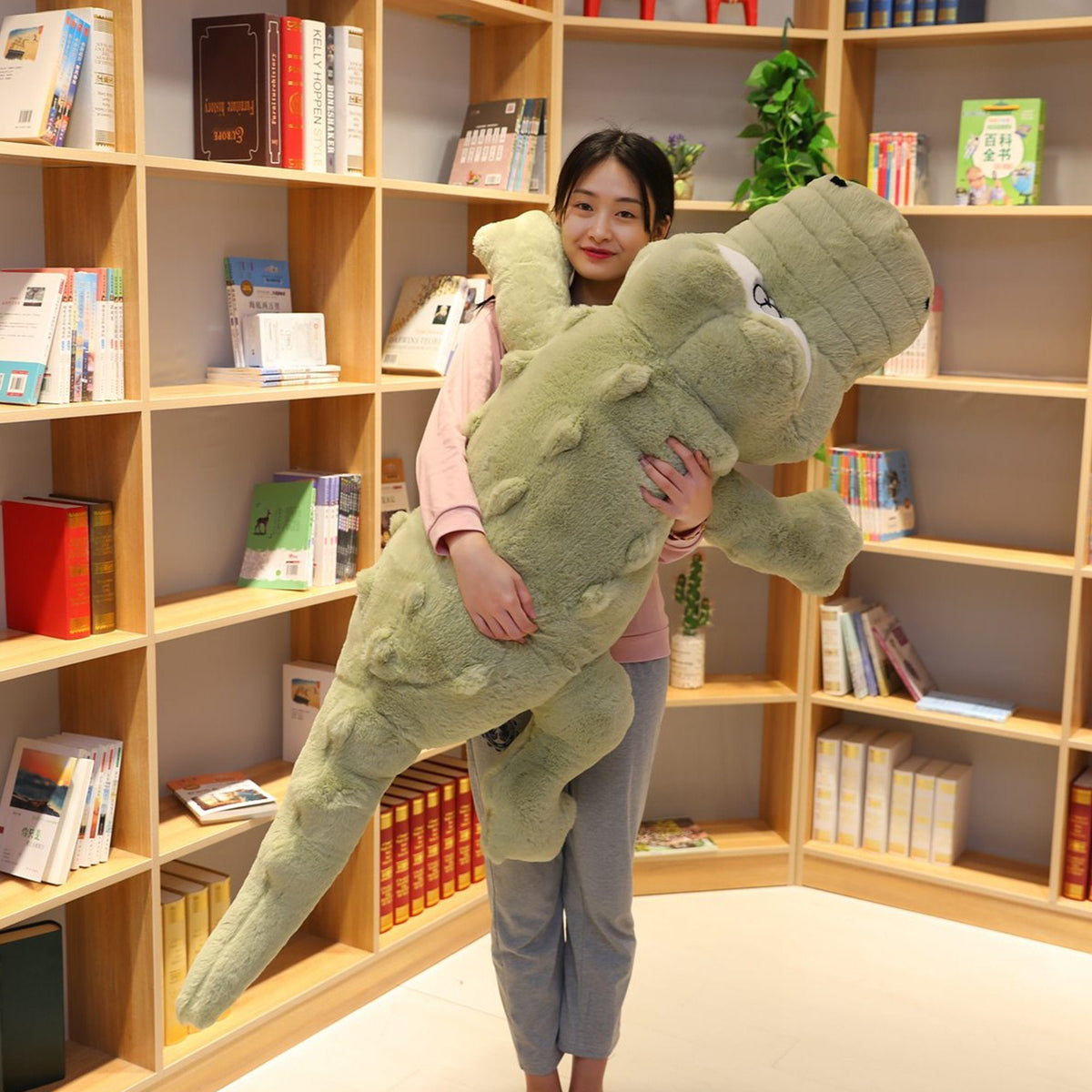 BowLift | Peluche de Cocodrilo Gigante