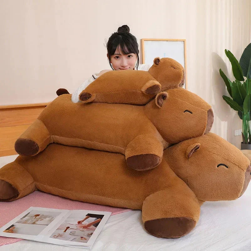 BowLift | Peluches de Compañero Acurrucador de Capibara Gigante