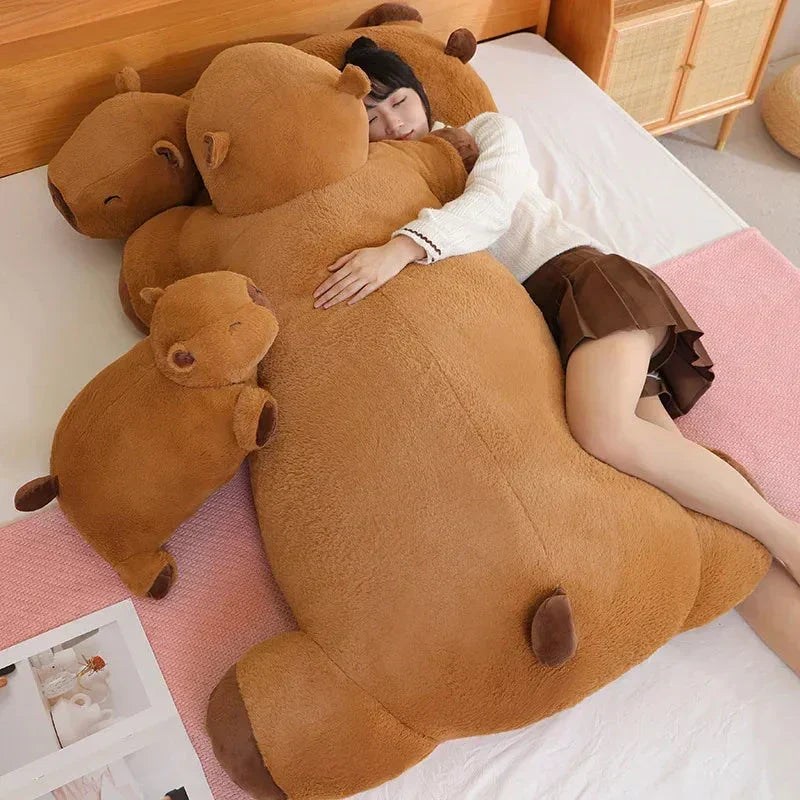 BowLift | Peluches de Compañero Acurrucador de Capibara Gigante