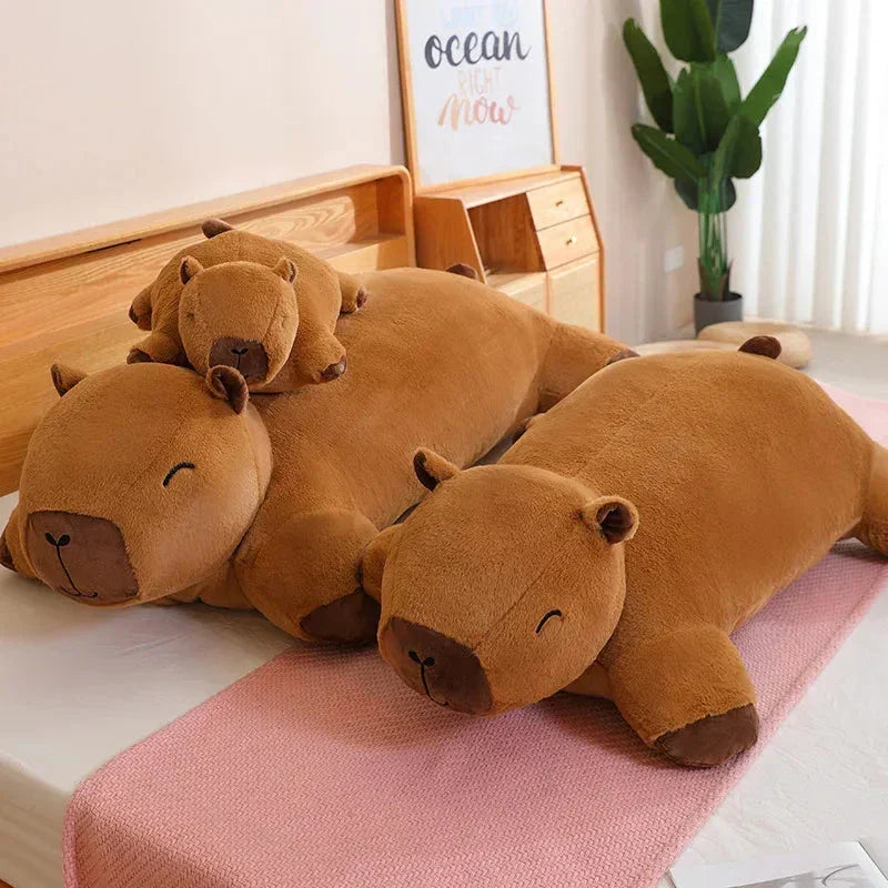 BowLift | Peluches de Compañero Acurrucador de Capibara Gigante