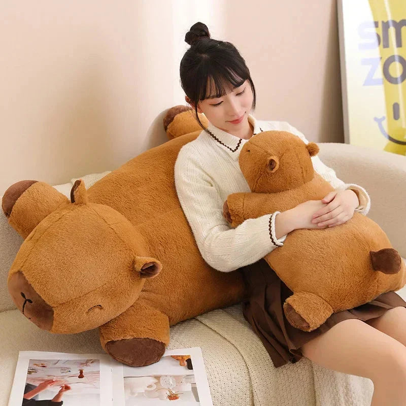 BowLift | Peluches de Compañero Acurrucador de Capibara Gigante