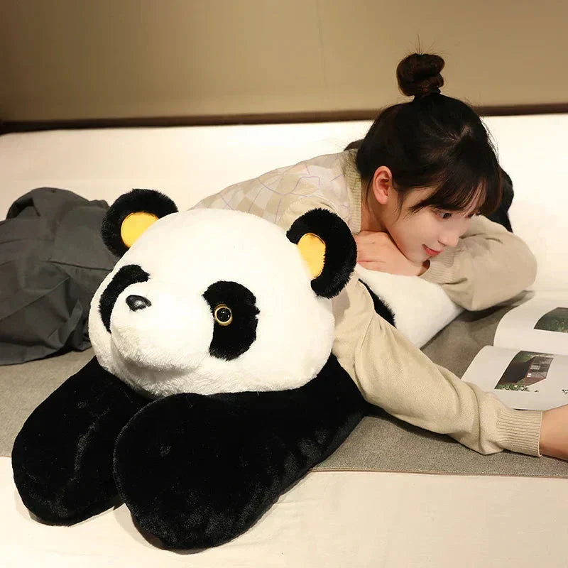 Osito de peluche gigante y abrazable de panda y oso polar
