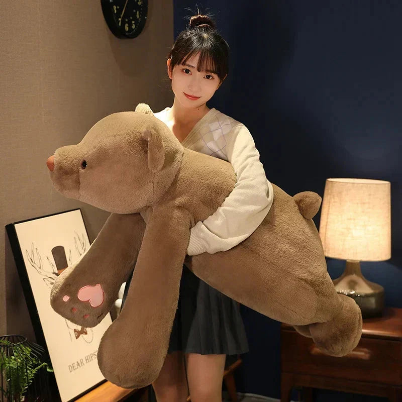 Osito de peluche gigante y abrazable de panda y oso polar