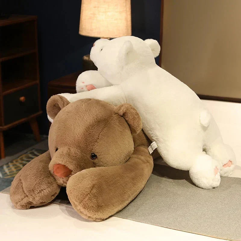 Osito de peluche gigante y abrazable de panda y oso polar