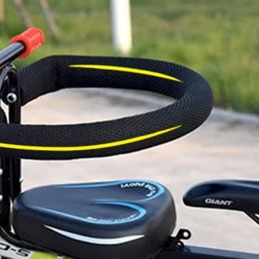 Asiento de bicicleta para niños montado en la parte delantera para adultos