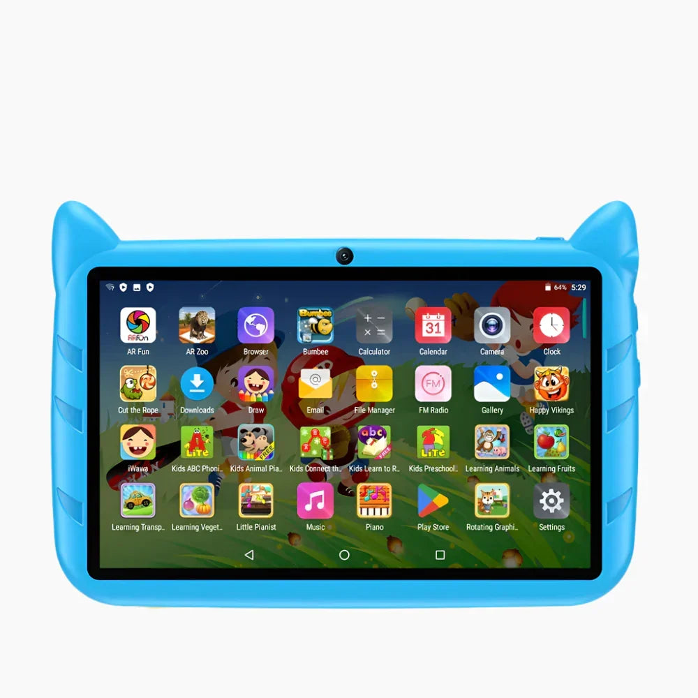 Tableta infantil de 7 pulgadas: sistema Android 9.0, batería de 4000 mAh, 2 + 16 GB de RAM