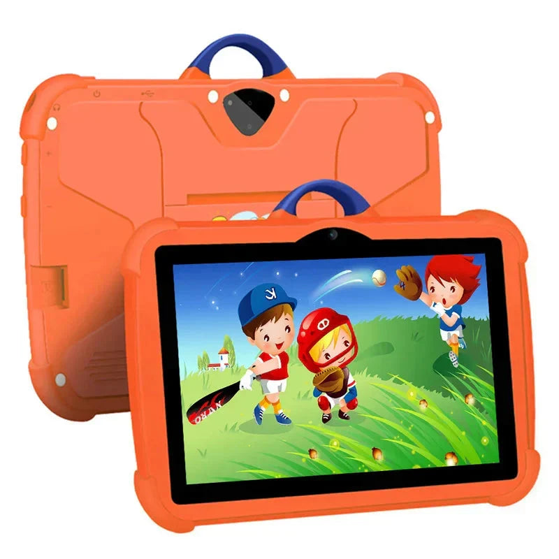 Tableta Infantil de 7 Pulgadas | Patrón de Caricatura & Android | 64GB de Almacenamiento